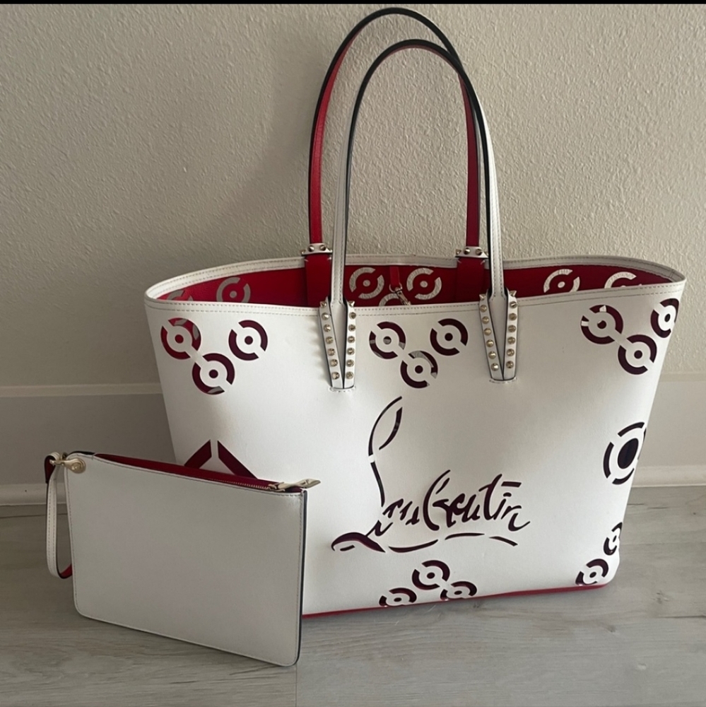 Christian Louboutin Tote.  Dust bag and authentication card. Purchased Neiman’s.